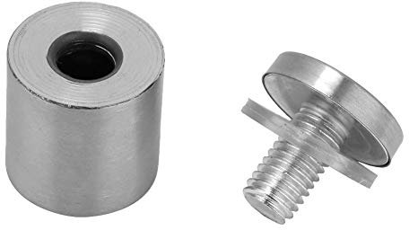 4 Stück 25 x 25/30/40 mm Schrauben, Edelstahl Passschraube für Werbung Befestigungsstifte Glas Abstandshalter(25 * 25mm)