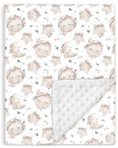 Babydecke - Kinderbettdecke - Baby Bettdecke Aus Weicher Oeko-tex Baumwolle - 100x135 - Kuscheldecke Kinder - Geburtsgeschenk Junge Mädchen - Babydecke Mit Noppen - Baby Bettwäsche - Baumwolldecke