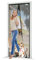 Moustiquaire Porte Fenetre 135x210, JOY2SEE Rideau Moustiquaire Magnétique Noir, Protéger Votre Famille