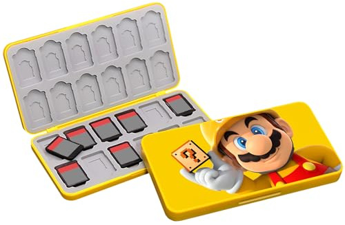 Switch Games Storage, Switch Games Storage, Switch Games Cases Storage, with 24 Game Card Slots and 24 Micro SD Cards, Soft Silicone Lining, Magnetic Closure (M-O-2)