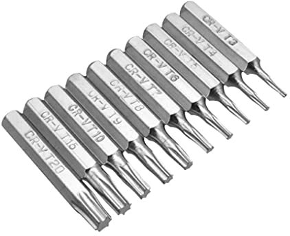 dijiusidy 10Pcs Cacciavite 4mm Testa Torx Mobile Riparazione Plum Blossoms Precision Multifunzionale Riparazione Hardware di alimentazione