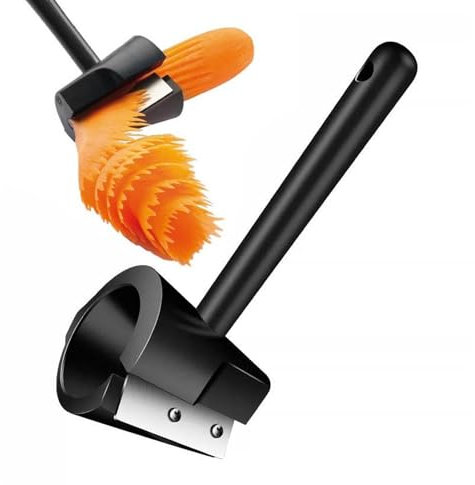 Cortador espiral vegetal, cortador de verduras espiral,Multifacético pelador de pepino de metal espiral de verduras | Herramientas ergonómicas para cortar frutas Herramientas decorativas de frutas