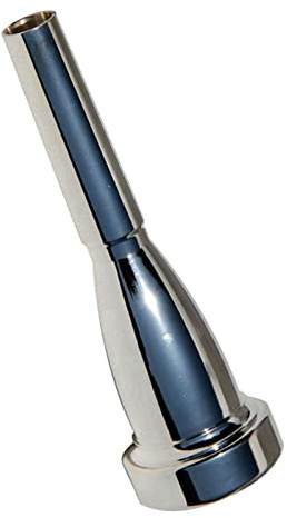 Professionelles Trompetenmundstück für Bach und Conn, Versilbertes Ersatz-Kupfer-Mundstück, Zubehör, Performance-Zubehör (1.5C)