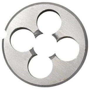 Filiera destra per filettatura a macchina, 1 pz. Filiera filettata tonda UNF destra, filiera HSS destra UNF 1/8 3/16 1/4 5/16 3/8 7/16, maschiatura filettatura esterna(3/8x18)