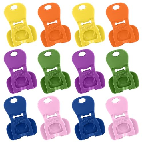 CVZQTE 6 12 Apribottiglie in Plastica per Apertura Lattine Pratico Dispositivo Rimozione Tappi Bottiglia Apertura Rapida per Uso Esterno Domestico Set Apribottiglie in Plastica