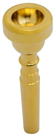 BESPORTBLE Goldfarbenes Trompetenmundstück aus Kupfer für Kleine Trompete mit Eleganter Optik und Praktischer Dekoration für Konzerte und Geburtstagsfeiern