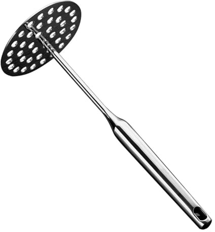 Schiacciapatate da cucina, robusto strumento in acciaio inox for schiacciare le patate