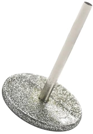DIYEAH Punta per Trapano Unghie Disco Levigante 20 MM, Acciaio Inossidabile, Bordi Lisci e Rifinitura Bordi per Cura Unghie