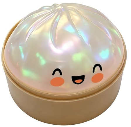 Riesen Regenbogen Stressball – Niedlicher Quetschspielzeug XXL, Glitzer Anti-Stressball Für Erwachsene, Kawaii Jumbo Dumpling Sensorische Fidget-Ball Als Geschenk Und Table Decor