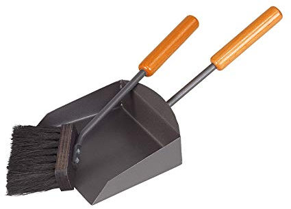 Schössmetall Kamin Reinigungsset 2-TLG. anthrazit/Griffe Buche 04560890