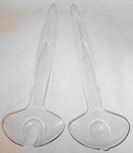 1a TUPPER C125 Salatbesteck ELEGANZIA 2tlg --- klar