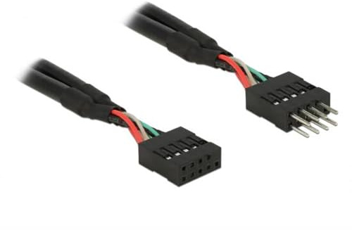 Link R10102 Cavo Prolunga 10 Poli, Maschio Femmina, 25 cm