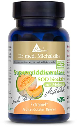 SOD bioactive à partir de melon - de melons de cantaloup français non génétiquement modifiés - selon le Dr. med. Michalzik - sans additifs - de BIOTIKON®