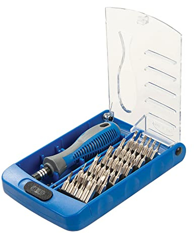Silverline Präzisions-Schraubendreher-Bit-Set, 37-teilig (369294)