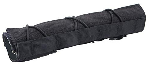 OAREA Tactical Hunting Airsoft 22 cm / 8,7 Zoll Schalldämpfer-Unterdrücker Mirage Heat Cover Shield Sleeve Shooting Schalldämpfer Baffler Protector Mutlicam