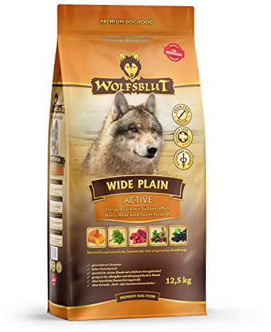 Wolfsblut - Wide Plain Active - 12,5 kg - Trockenfutter - Hundefutter - Getreidefrei
