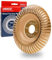 HERZO Disco abrasivo de madera para amoladora angular (125 mm de diámetro x 22,23 mm), disco de escofina para madera, discos abrasivos para moldear, carburo de tungsteno, lijado y corte