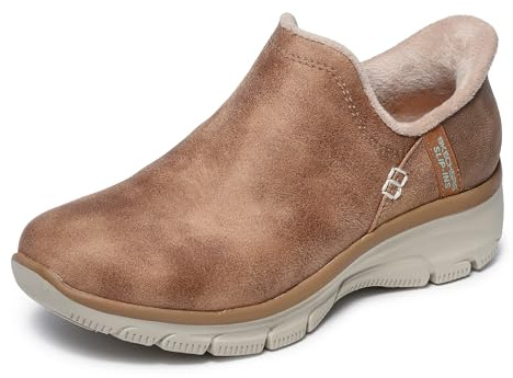 Skechers Easy Going Modern Hour Slip-in-ankelboots för kvinnor, handsfree-design, SOLBRÄNNA, 6