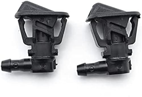 BOLNEY 2 Stück Scheibenwaschdüse universelle Wischersprühdüsen,für Jeep für Wrangler JK 2013 2014 2015 2016 2017 68164356AB,Auto-Frontscheibenwaschdüsen