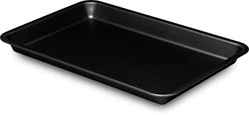 FORMEGOLOSE™, Teglia rettangolare 21x31 cm, Acciaio con rivestimento antiaderente, Nero