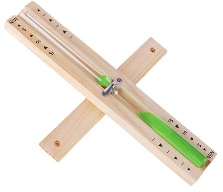 Sauna-Holz-Timer, drehbar, 15 Minuten, Badezimmer-Dampfuhr, hitzebeständig, Wanddekoration, Timer, Sauna-Thermometer, einfache Sauna, Sand, Timing, Sauna, verschiedene Timer, Sauna-Minute,