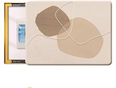 XEIJAYI Distribution Box Hide Paintings,Modern Simple Distribution Box Hanging Painting, Wall Mounted Electrical Panel Cover, Ideal for Your Home(50x40cm)
