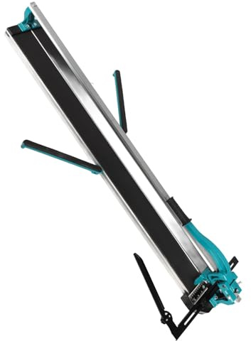 XTevu Tile Cutter, Manual Tile Cutting Machine, 1200mm Ceramic Tile Cutter with Movable Cutting Wheel, Low Noise Anti Slip Tile Cutting Tool