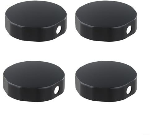 Badewanne drehknopf aus Messing, 74 mm rundes Design badewannen drehknopf,Schwarz