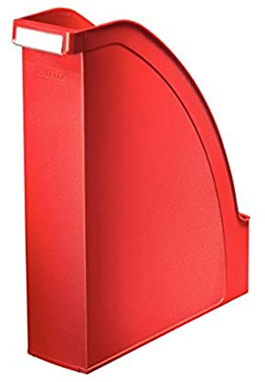 Leitz Stehsammler A4, Für Verwendung im Hoch- und Querformat, Rot, Plus Serie, 24760025