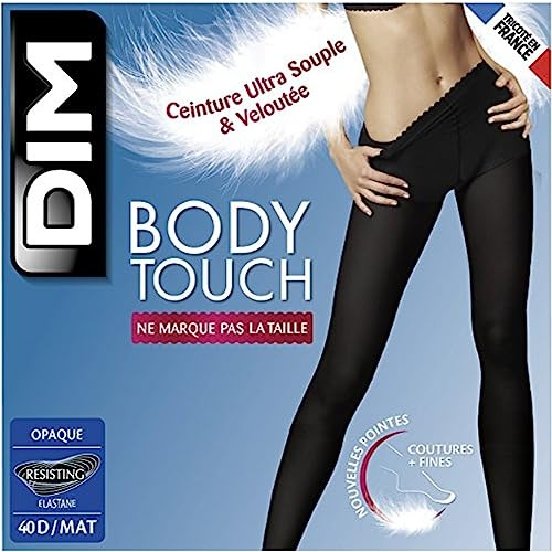 Dim Media Mujer Body Touch Opaca x1, Negro, M