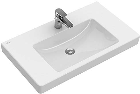 Villeroy & Boch Schrankwaschtisch Subway 2.0 71758G 800x470 Weiß Alpin CeramicPlus, 71758GR1