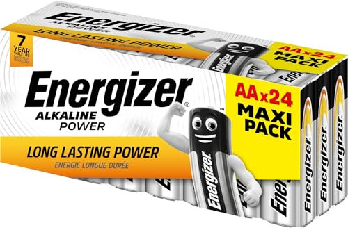 Energizer Aa Pack Of 24 Alkaline Batteries E300456400
