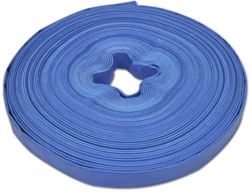vidaXL Wasser-Flachschlauch 50 m 1 Zoll PVC