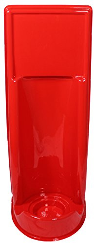 Plastic Single Red Fire Extinguisher Stand
