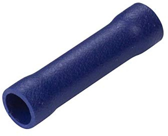 GTSE 100 Pack of Blue Butt Connectors - 4.0mm - Premium Pre-insulated Crimp Terminals