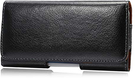 Horizontales Leder Gürtelclip Hülle für iPhone 15 14 13 12 Pro Max, Tasche Handytasche Gürteltasche Schutzhülle Case für Samsung Galaxy S24 S23 S22 S21 S20 Ultra,S23 Plus,Note20 Ultra