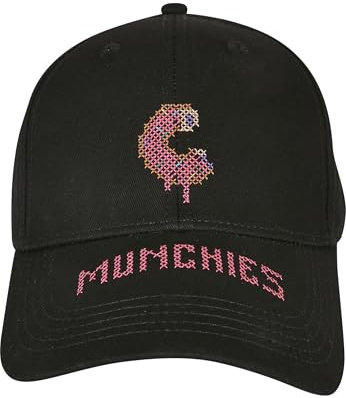 Cayler & Sons Herren Munchie Stitches Curved Cap Black/mc, one Size