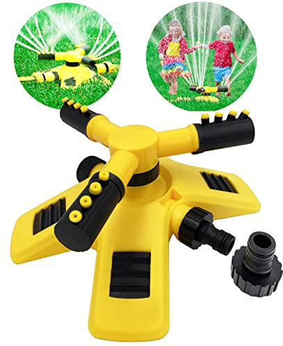 Lumstar Wassersprinkler,Sprinkler Spielzeug für Kinder,Wasserspielzeug Garten,Rasensprenger,Wassersprenger,Outdoor,X Form