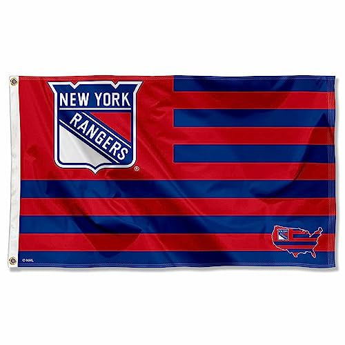WinCraft New York Rangers American Nation 3x5 Flag