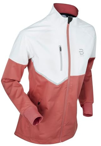 Daehlie Damen Langlaufjacke Outdoor Funktionsjacke Jacket Kikut, Farbe:Rosa, Artikel:-38800 Dusty red, Größe:M