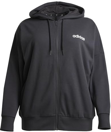 adidas Women's Essentials Linear French Terry Kapuzenjacke