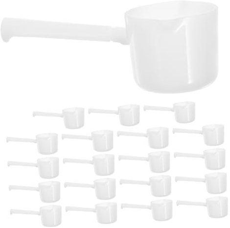 Cabilock 20 Cucharas Medidoras De Polvo Reutilizables Mango Práctico Para Azúcar Leche En Polvo Té