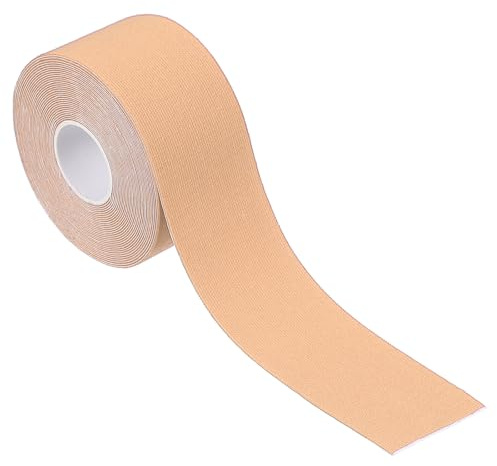 PATIKIL 16,4ft x 1,5 Zoll Aerial Hoop Tape, Athletic Tape Adhesive Non-Slip Grip Tape Yoga Rig Sports Tape Zum Umwickeln Für Übungen Gymnastik, Light Skin