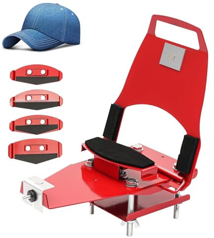Macchina serigrafica manuale per cappelli e magliette, 4 piastre intercambiabili, stampa leggera fai da te per stampa personalizzata