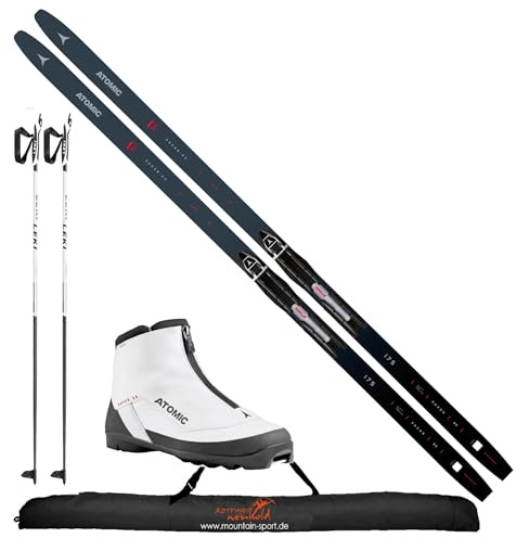 Atomic Langlaufski Set Savor XC Grip 175 cm - 25/26 Ski+Bindung+Schuhe Women+ Stöcke+Skisack