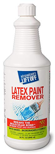 Motsenbocker's Lift Off 41303 Latex Paint Remover – Safely Removes Latex Paint, Acrylics & Enamels from Multiple Surfaces, Water-Based, Biodegradable – 32 fl oz