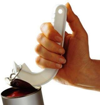 Abrelatas/Tirador de anilla - 18,5 cm de largo - Poliamida - Calidad garantizada