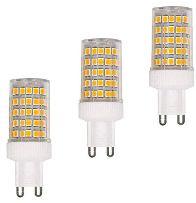 3 Packungen G9 LED-Glühbirne, 10 W (Ersatz der G9 100 W Halogenlampe) Keramiksockel Nicht Dimmbar 3000K Warmweiß 1000LM Haushaltsbeleuchtung mit 360 ° Abstrahlwinkel