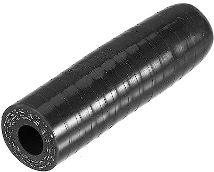 A ABSOPRO Tapa De Manguera De Silicona Universal 1 Pc Reforzada 3 Capas | 8Mm Diámetro Interior, 5Mm Espesor Pared, 60Mm Longitud, -65°F A +350°F, 3 Capas Poliéster, Universal, No Oem