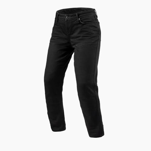 REV'IT! Revit Violet BF Damen Motorrad Jeans, schwarz, 34/30